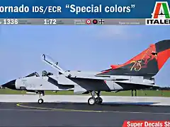 Italeri - Panavia Tornado IDS-ECR - Special Colors - 1-72