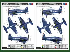 HobbyBoss-172-F8F-2-Bearcat-87269-Painting-Marking