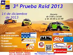 2013 Raid 3a Prueba