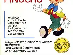 pinocho libreto