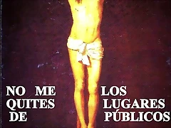 letrero si al crucifijo