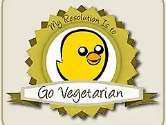 go vegetarian