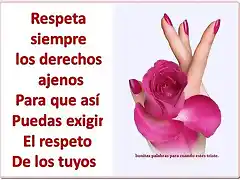 Respeta..