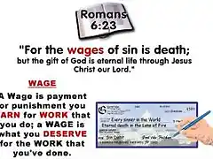 1 ROMANS 6.23