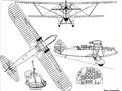 polikarpov RZ perfil 1-1