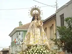 virgen del rosario en el encuentro