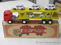 Camion Trailer Mercedes Benz 1620 Portacoches Mini Camion Trailer Mercedes Benz 1620 Portacoches Mini