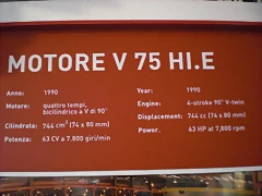 caracte. motor avio