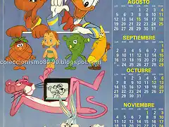 CALENDARIO 1991 INFANTIL TELEINDISCRETA