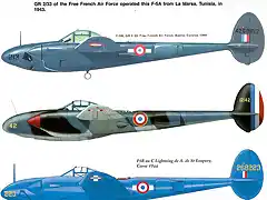Esquemas P-38 Francia