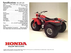 Honda ATC200 1981