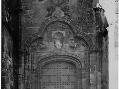 colegiata belmonte puerta colegiata belmonte puerta