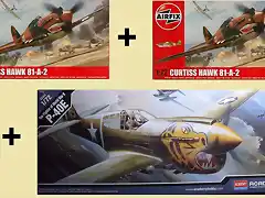 Airfix - Curtiss Hawk 81-A-2 - 1-72