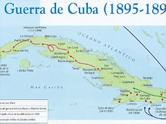 Mapa guerra de Cuba