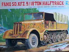 Trumpeter - Sd.Kfz.9-18 Ton Halftrack Ausf.C - 1-72