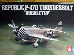 Tamiya - P47D Bubble Top - 1-72