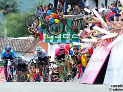 Rigo, Nairo, Egan y Checho