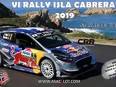 CARTEL VI RALLY ISLA CABRERA 2019