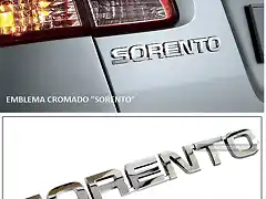 emblema sorento .KSR-SAG-8303.Upgradecar