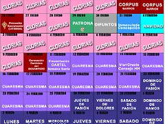 Calendario X