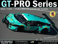 Cartell GT Pro - cursa 3