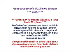 Gana en la Loter?a dl Zulia y