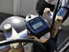 Casio F91W Handlebar Mount
