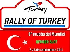 Cartel Rally Turquia