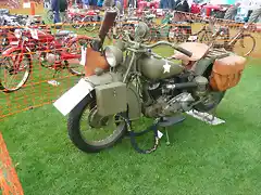 Moto Indian de dos cilindros y 500 cc del ao 1942