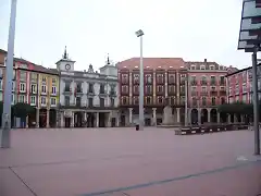 Plaza Mayor de Burgos y Ayuntamiento