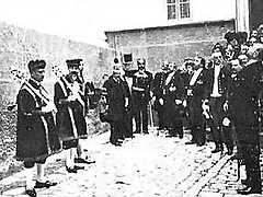 1912 Descubrimiento de l?pidas en la iglesia de San Felipe