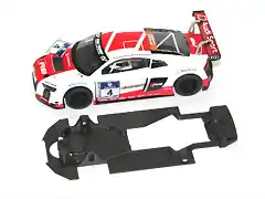 SP600023 chassis + body Audi R8 LMS SCX