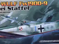 Academy - Fokewulf 190 D-9 - 1-72