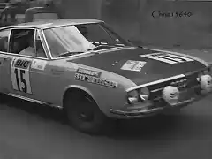 Audi 100S Coupe - TdF'71 - Van Den Bruwene