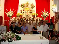 Coro Hermandad V.Rosario--En el centro su dtor. Luis Naranjo-Fot.J.Ch.Q