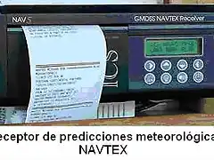 Receptor de predicciones meteorolgicas NAVTEX