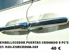 manetas cromadas.KGC-EMBCROMA-309.Koreautoimport