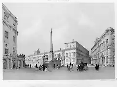 Piazza Rome dans sa grandeur