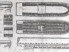cubiertas llenas de esclavos