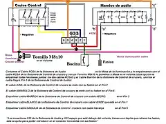 Conexiones_G33_botoneras_iluminadas