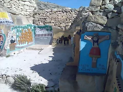 Esculturas en las rocas