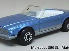 Mercedes 350 SL - Matchbox