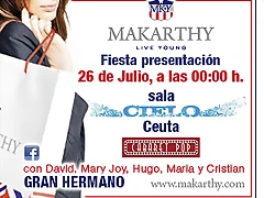 Cartel Makarthy Ceuta Cartel Makarthy Ceuta