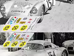 Porsche 550 Coupe - Panamericana 1953 #152 154