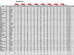 clasificacion raid bsk 2012