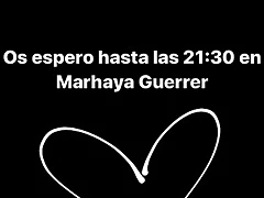 Marhaya Guerrer IG Stories 4-10-2019 Marhaya Guerrer IG Stories 4-10-2019