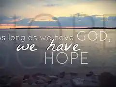 Hope in God