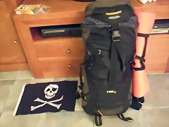 Foto de mochila completa