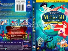 la-sirenita-2-Disney-dvd-princesas-ariel-melody-triton-sebastian-eric-morgana-caratula-cover