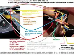 CONEXIONES _G33_AUDIO_sin_LUZ_con cables_DOS_botoneras_conLUZ